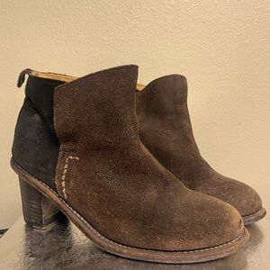 Two-Tone Holding Horses by Anthropologie Booties
